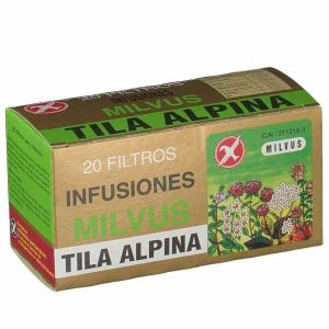 Tila alpina 20 filtros - Milvus