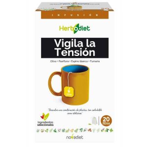 Herbodiet Vigila La Tension 20 Filtros - Novadiet