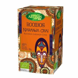 Te Rooibos Bio 20 Filtros Naranja Chai - Artemis
