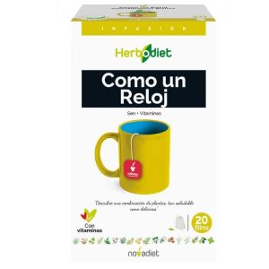 Herbodiet Como Un Reloj 20 Filtros - Novadiet