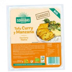Sorribas Tofu Manzana Y Curry 200Gr.