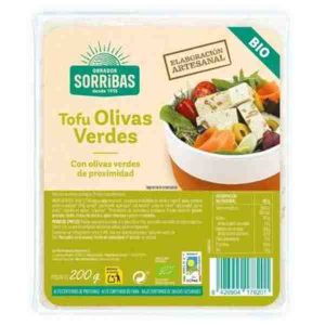 Sorribas Tofu Olivas Verdes 200Gr.