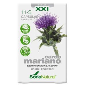 Cardo mariano 11-S 30 cápsulas formula XXI - Soria Natural