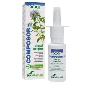 Composor 16 sinusol 25ml formula XXI - Soria Natural