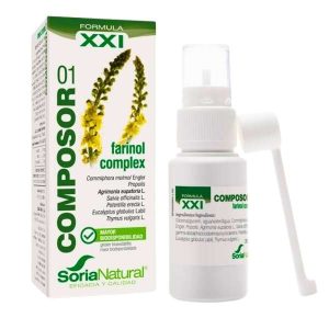 Composor 01 farinol complex 30ml formula XXI - Soria Natural