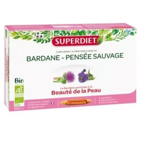 Superdiet Bardana Pensamiento Salvaje 20 Ampollas