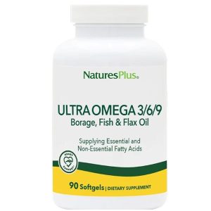 Ultra omega 3/6/9 90 perlas 1200mg - Natures Plus