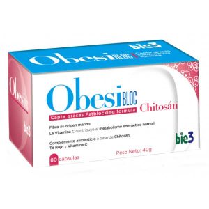 Chitosán 80 cápsulas - Bie-3