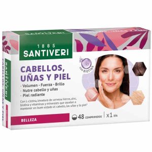 Multivigor cabellos, uñas y piel 48 comprimidos - Santiveri