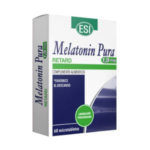 Melatonin pura 60 microtabletas retard 1.9mg - Esi