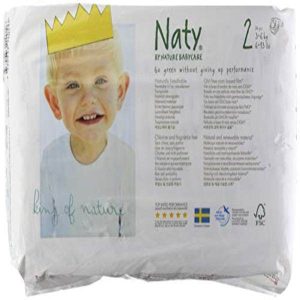 Pañal Naty Talla  2  3-6Kg. 46Pañal.