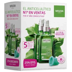 Aceite de masaje anticelulítico 2x100ml 2ª 50% - Weleda