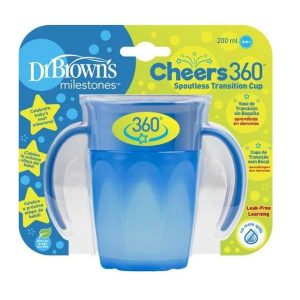 Drbrowns Vaso 200Ml. Sin Boq. Asas Azul