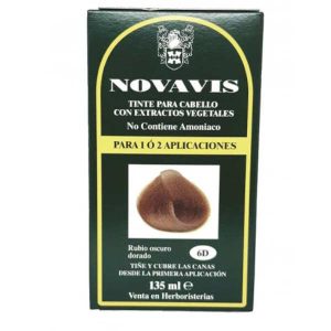 Tinte vegetal 06D rubio oscuro dorado - Novavis