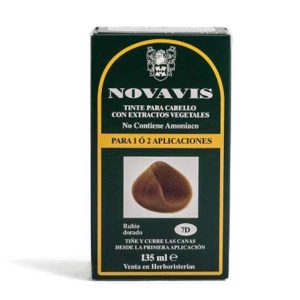 Tinte vegetal 07D rubio dorado- Novavis