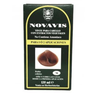 Tinte vegetal 07R rubio cobrizo - Novavis