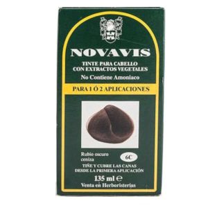 Tinte vegetal 06C rubio oscuro ceniza - Novavis