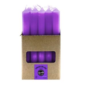 Vela Bujia Perfumada Violeta.