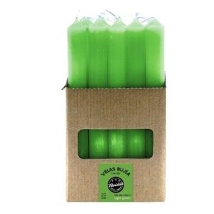 Vela Bujia Perfumada Verde.