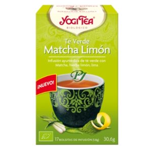 Te Verde Matcha Limon 17 Filtros - Yogi Tea