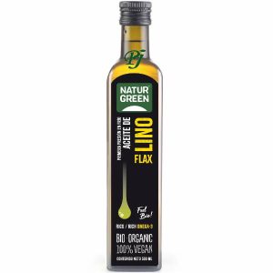 Aceite De Lino Flax 500Ml 1ª Presion En Frio - Naturgreen