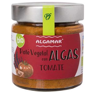Pate Vegetal Algas Tomate Bio 180Gr - Algamar