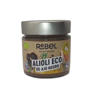 Alioli De Ajo Negro Eco 212Ml - Rebel