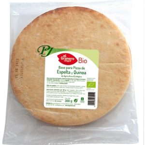 Base Pizza Espelta Quinoa 300Gr - El Granero