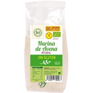 Harina De Avena Sin Gluten Bio 500Gr - Solnatural