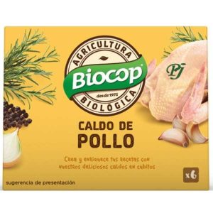Caldo De Pollo  Cubos 6X11Gr - Biocop