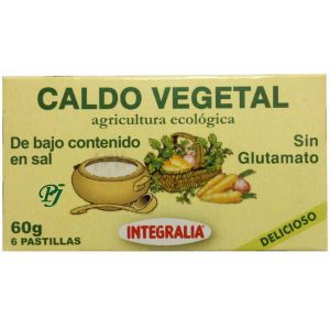 Caldo Vegetal Bajo En Sal Sin Glutamato - Integralia