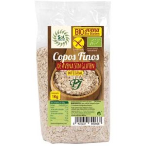 Copos Avena Sin Gluten Finos 1Kg - Solnatural