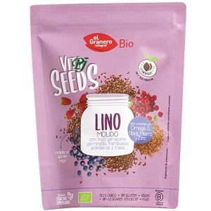 Vitaseed Semillas Lino Molido,Trigo Sarra 200Gr - El Granero