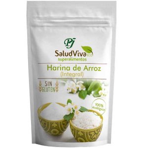 Harina De Arroz Integral Sin Gluten - Saludviva