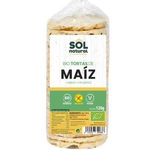 Tortas Maiz Sin Gluten  Bio 120Gr - Solnatural