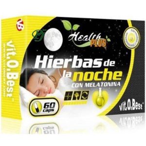 Hierbas De La Noche Melatonina 60 Capsulas - Vit.O.Best