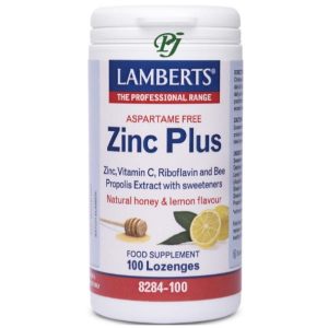 Zinc Plus 100 Pastillas Masticables - Lamberts