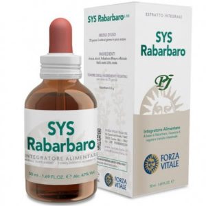 Sys Rabarbaro (Ruibarbo) 50Ml - Forza Vitale
