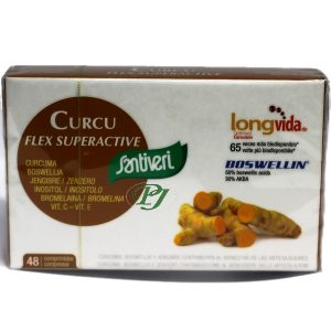 Curcu Flex Superactive 48 Comprimidos - Santiveri