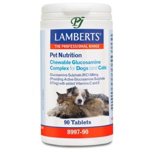 Glucosamina 90 Tabletas Perros Y Gatos - Lamberts