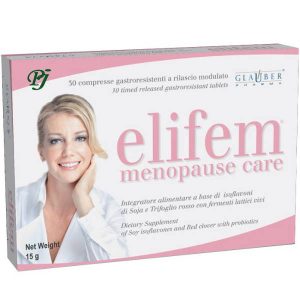 Elifem Menopause 30 Capsulas - Glauber Pharma
