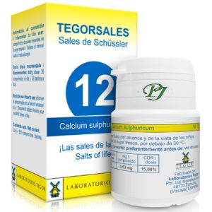 Biosal Nº12 Calcium Sulphuricum Alergias - Tegor