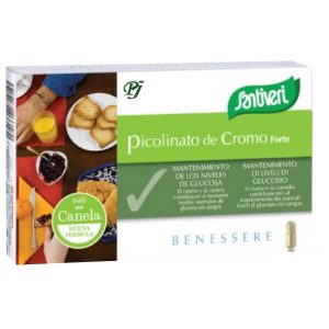 Picolinato De Cromo Forte 40 Capsulas - Santiveri