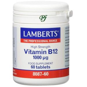 Vitamina B12 1000Mg 60 Tabletas 8087 - Lamberts
