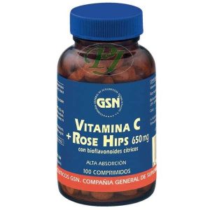 Vitamina C + Rose Hips - Gsn