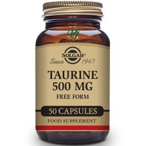 Taurina 500Mg 50 Capsulas - Solgar