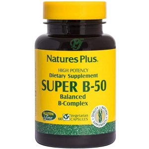 Super B-50 60 Capsulas - Natures Plus