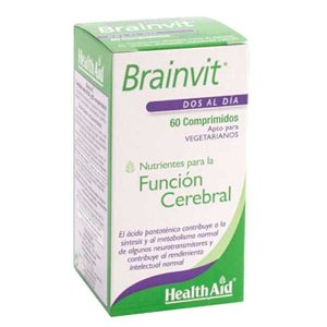 BRAINVIT 60 TABLETAS HEALTHAID