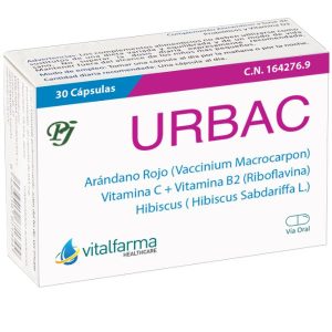Urbac 30 Capsulas - Vitalfarma
