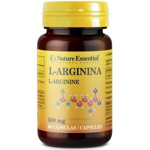 L-Arginina 50 Capsulas 500Mg - Nature Essential
